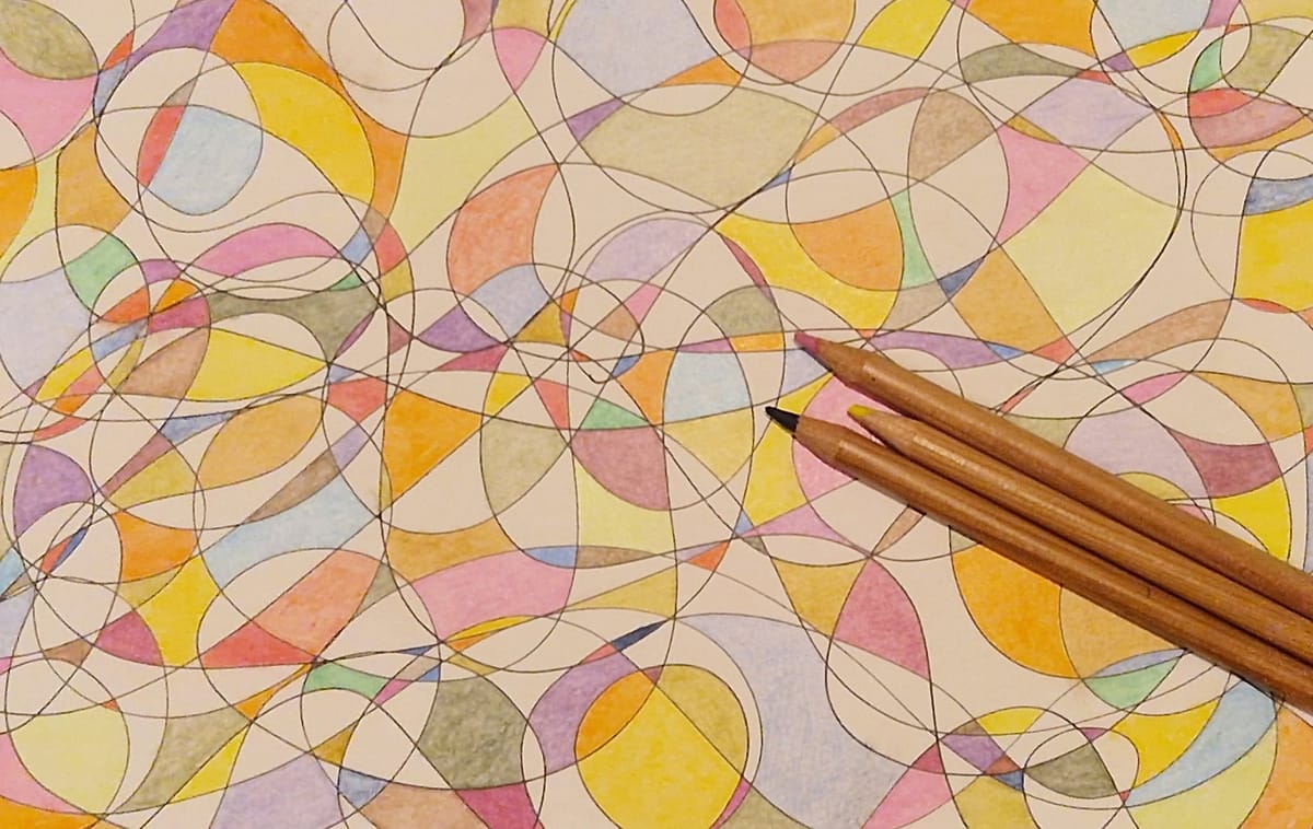 When Thoughts Become Visible Through Fractal Drawing
